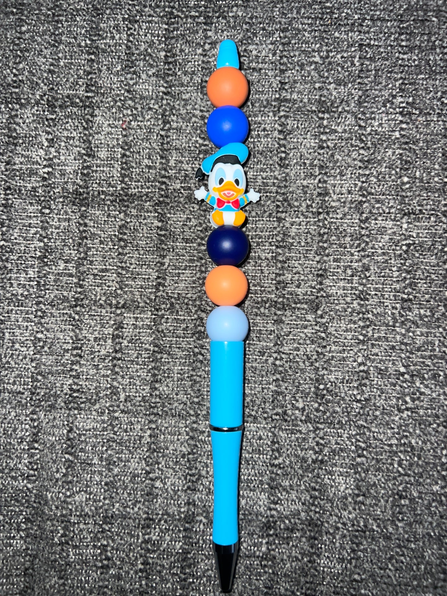 Donald Duck beaded pen