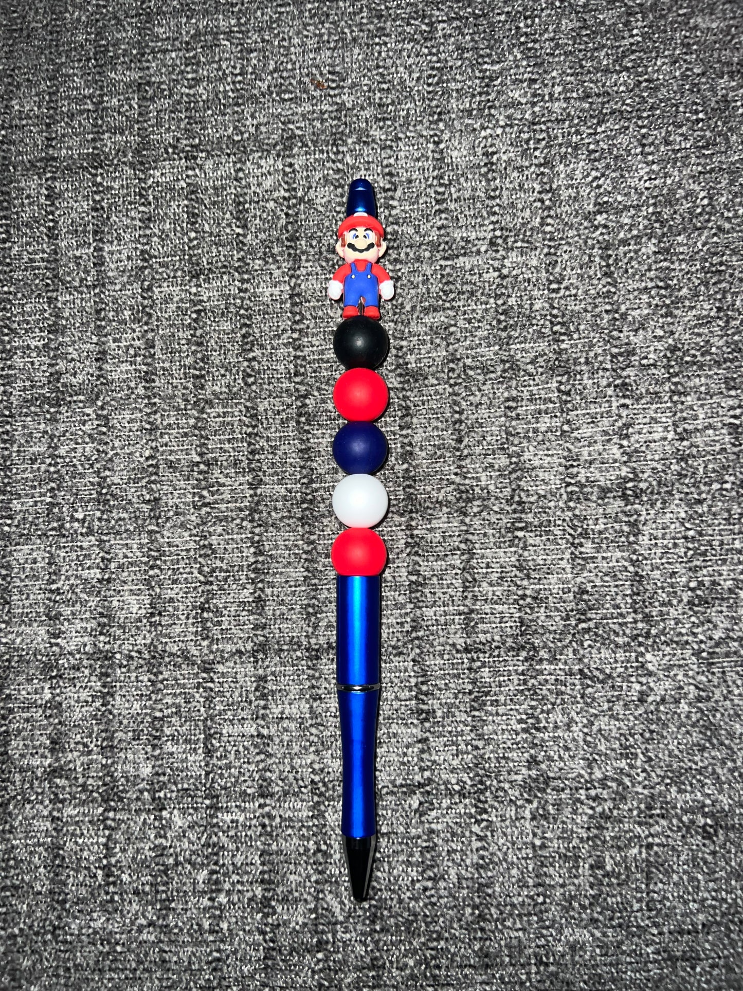 Mario beaded pen