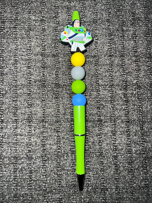 Buzz Lightyear beaded pen