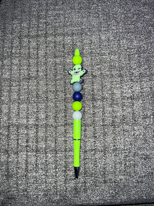 Oogie Boogie Stitch beaded pen