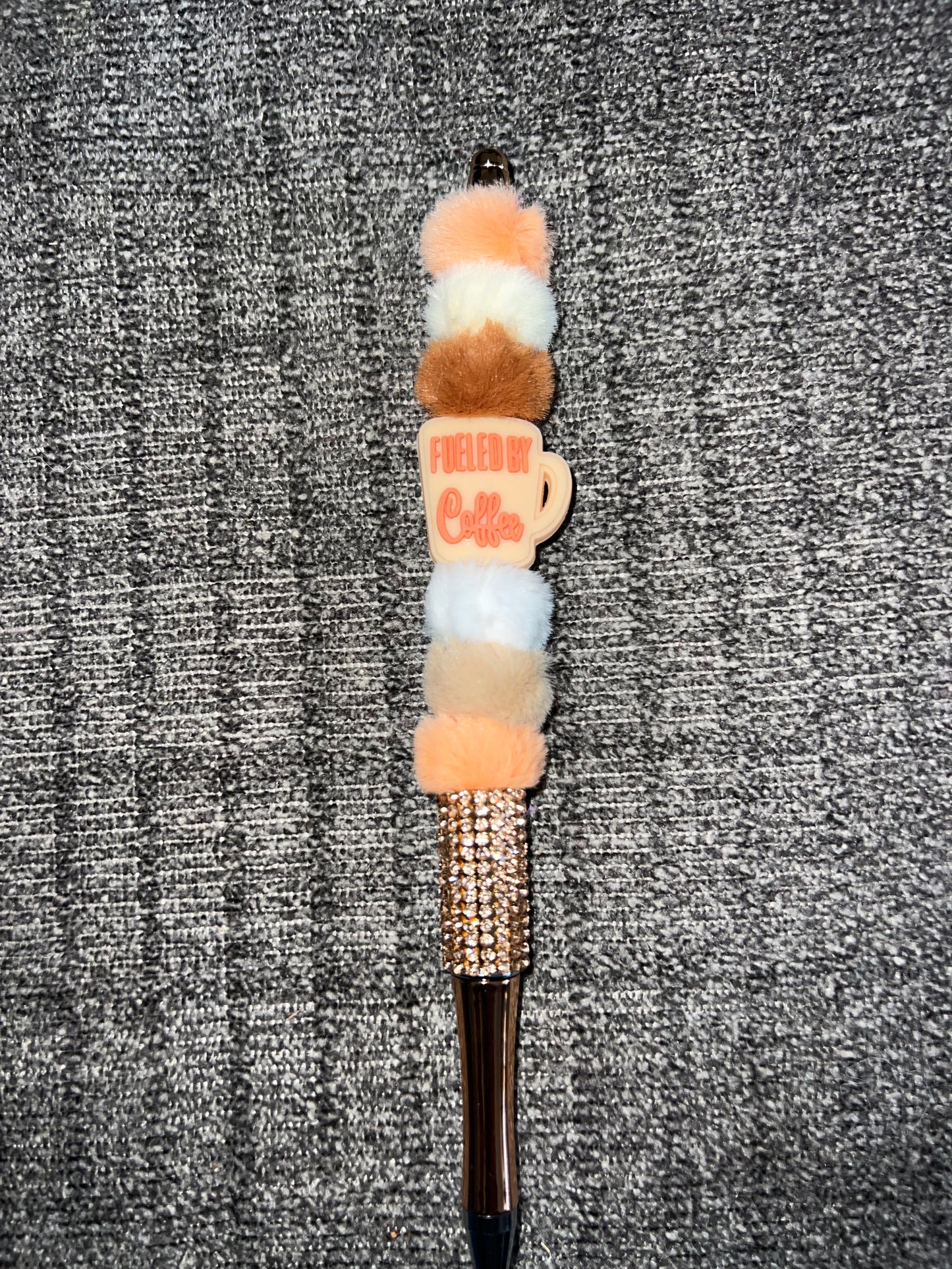 Coffee beaded pen