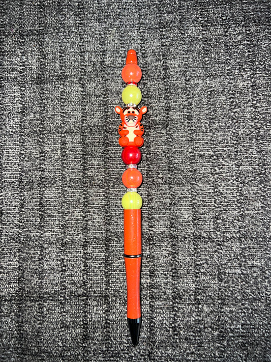 Tigger beaded pen