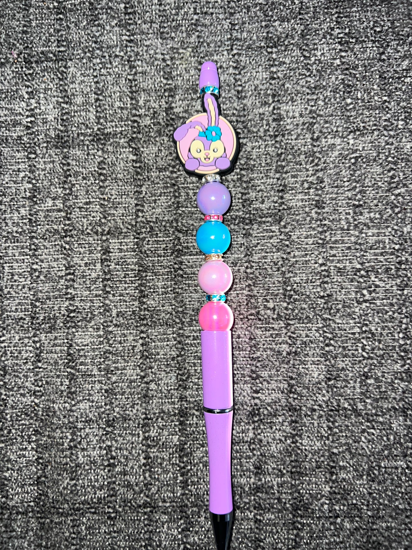 Bunny beaded pen