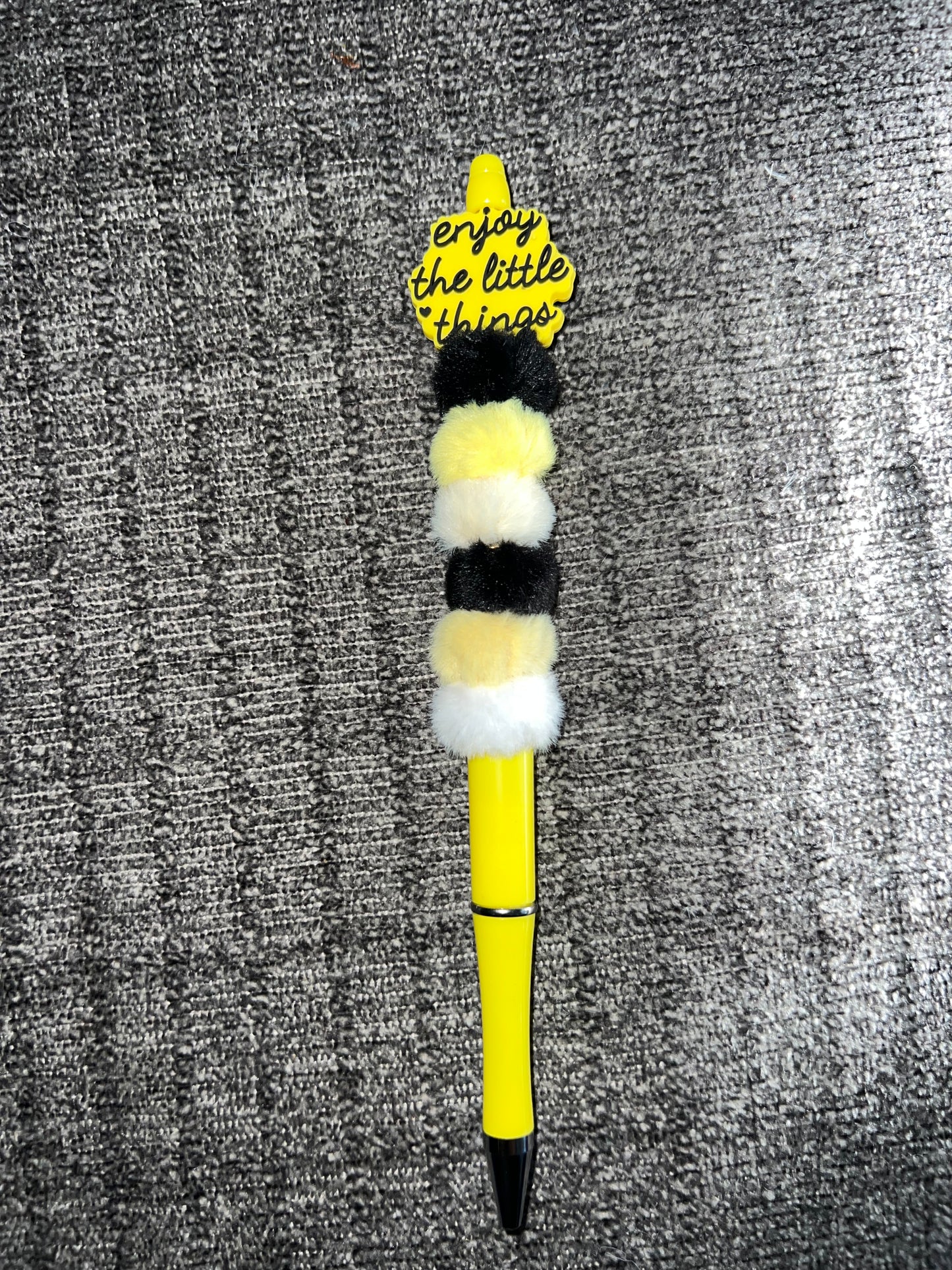 Enjoy the little things beaded pen